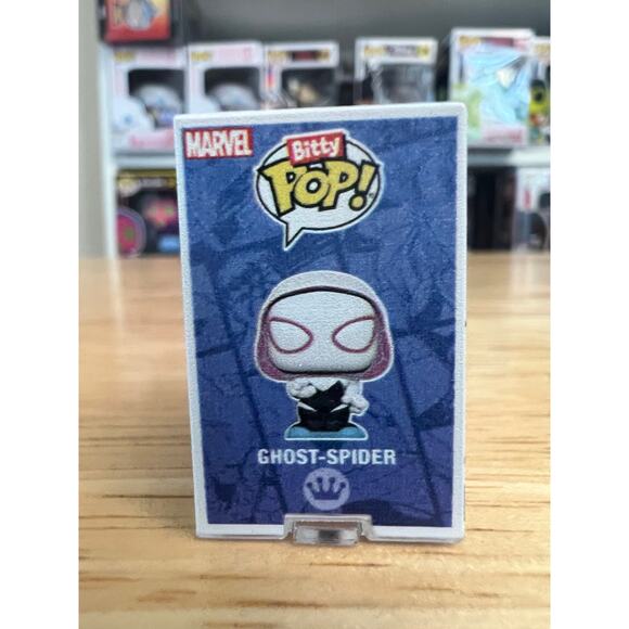 BITTY Ghost Spider Funko Pop Marvel Comics Stan Lee Spider Gwen Spider-man Stacy - Picture 2 of 6